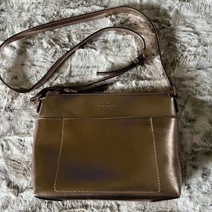 Kate Spade rose gold crossbody
